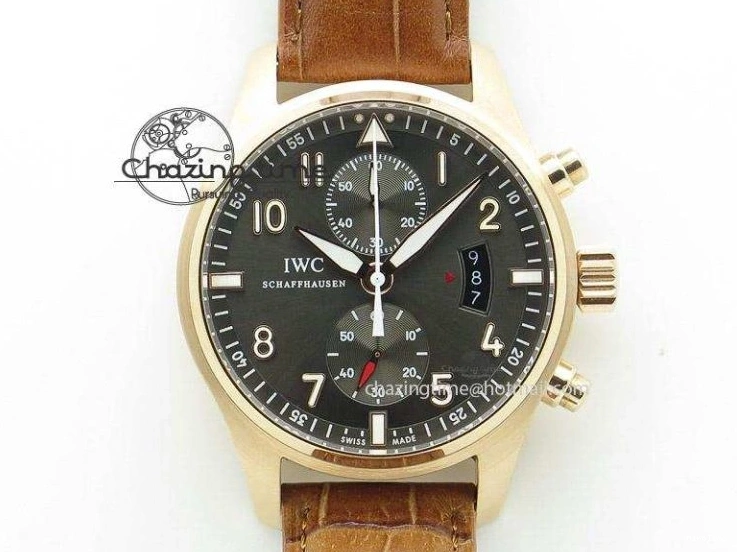 MIROTIME 0503 UrbanStyle Mark XVIII IW327012 SS M+F 1:1 Best Edition White Dial on Black Leather Strap A 7054